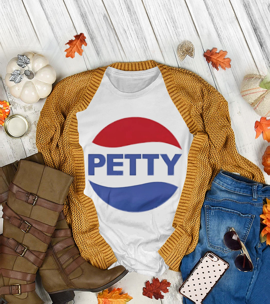 PETTY Pepsi Parody Red Blue T-Shirt