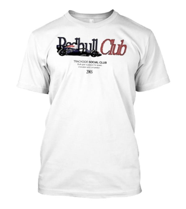 Verstappen Red Bull Club Trackside Social 2005 Racing Redbull T-Shirt