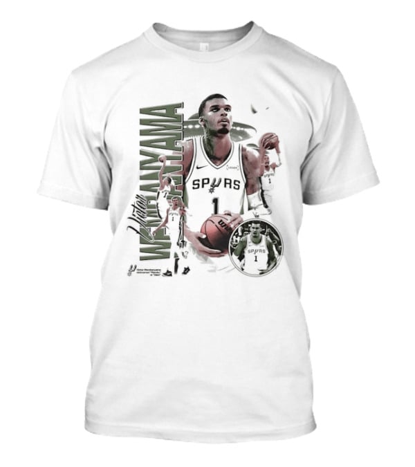 Victor Wembanyama San Antonio Spurs NBA Wemby Alien Number One T-Shirt