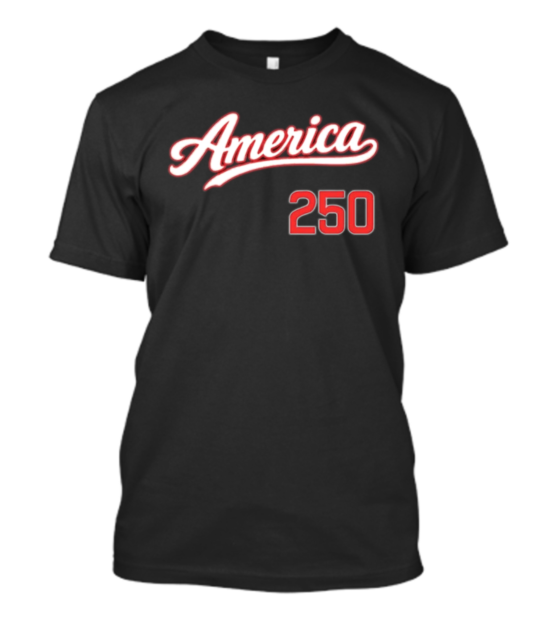 America 250 4th July Celebration Script T-Shirt