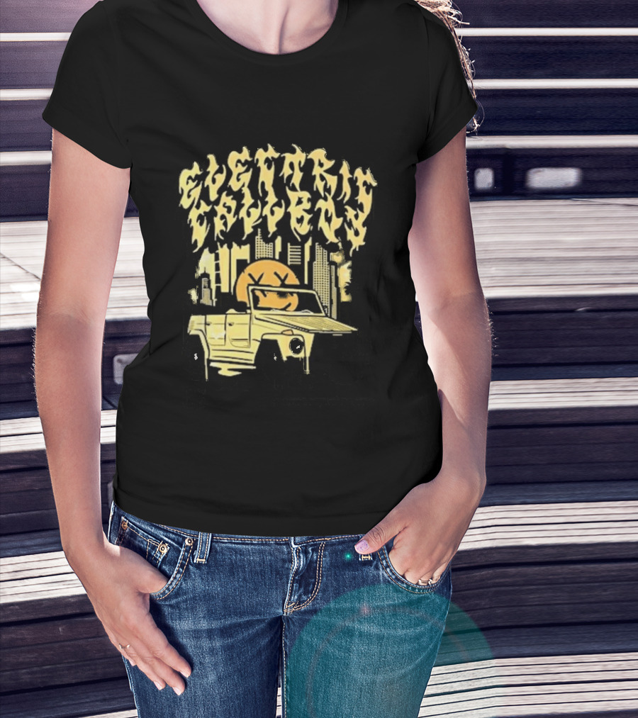 Electric Callboy Let The Good Times Roll Just Cruisin Urban Cityscape Vibes T-Shirt