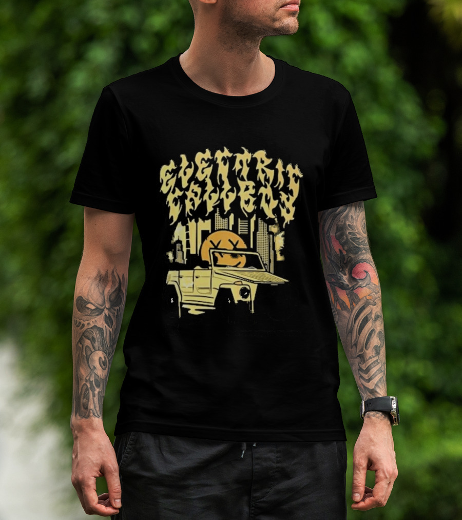 Electric Callboy Let The Good Times Roll Just Cruisin Urban Cityscape Vibes T-Shirt