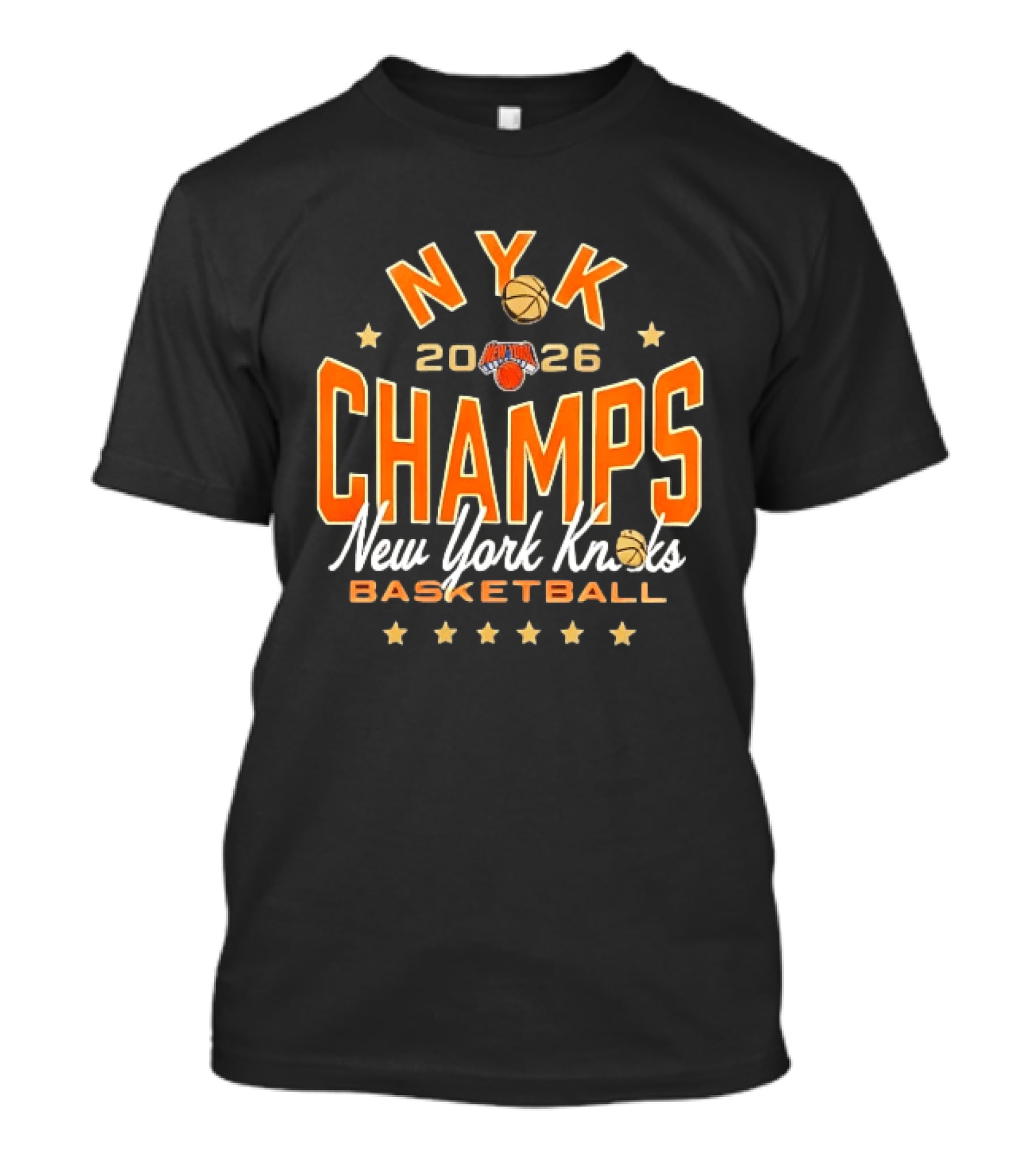 NYK 2026 Champs New York Knocks Basketball T-Shirt