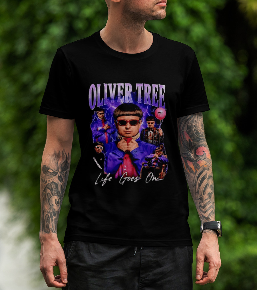 Oliver Tree Life Goes On 1993 2026 Thank You For The Music T-Shirt