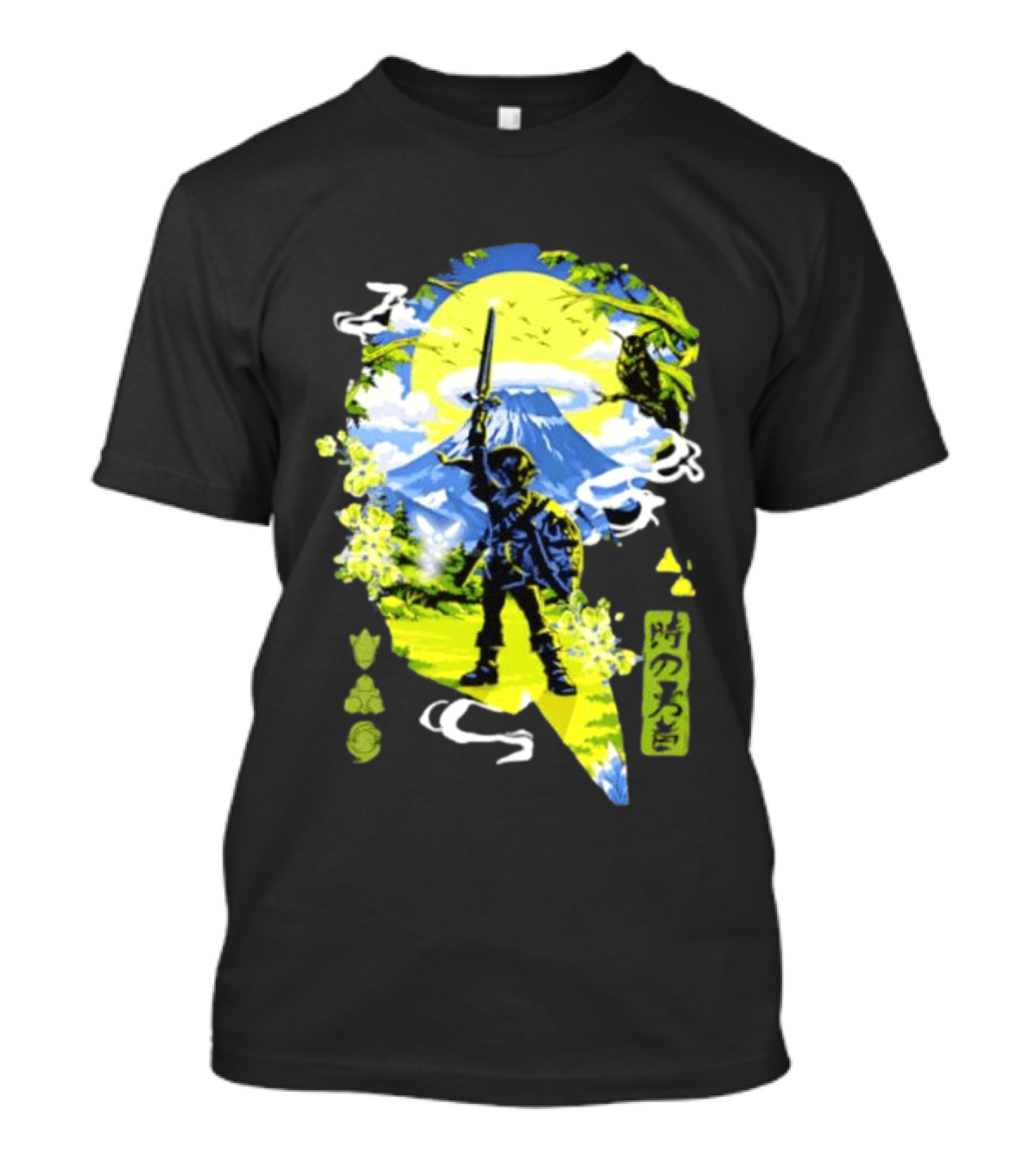 The Legend Of Zelda Link Hero Of Time Toki No Yusha Iconic Anime Style Adventure T-Shirt