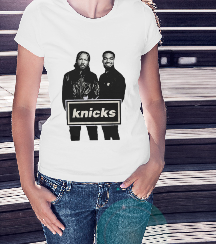 Knicks Oasis Jalen Brunson Karl Anthony Towns T-Shirt