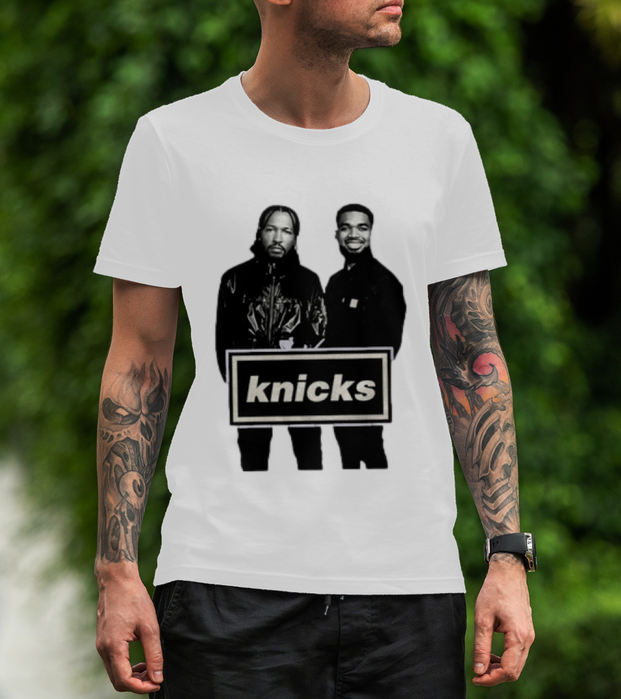 Knicks Oasis Jalen Brunson Karl Anthony Towns T-Shirt
