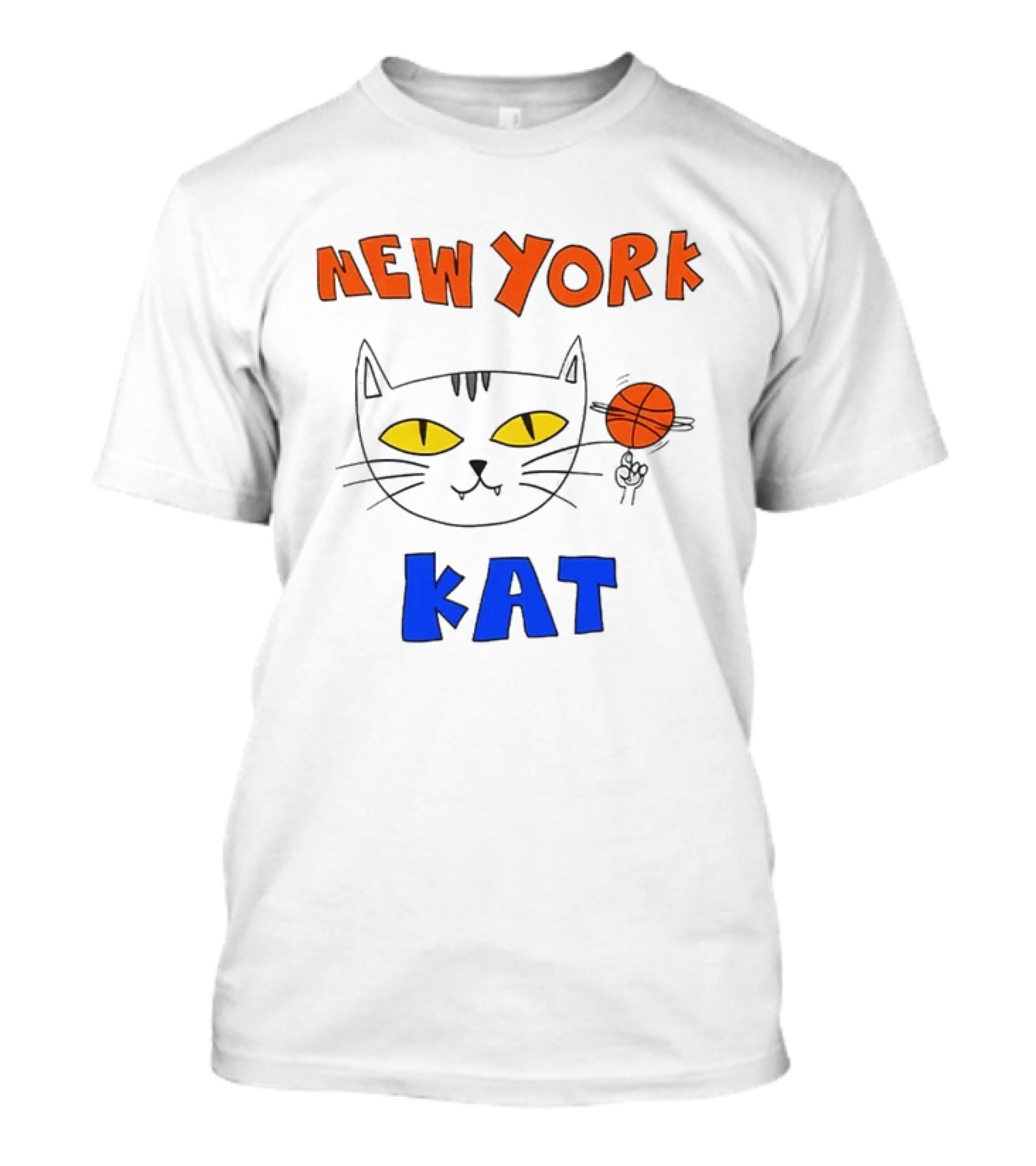 New York Kat Basketball T-Shirt
