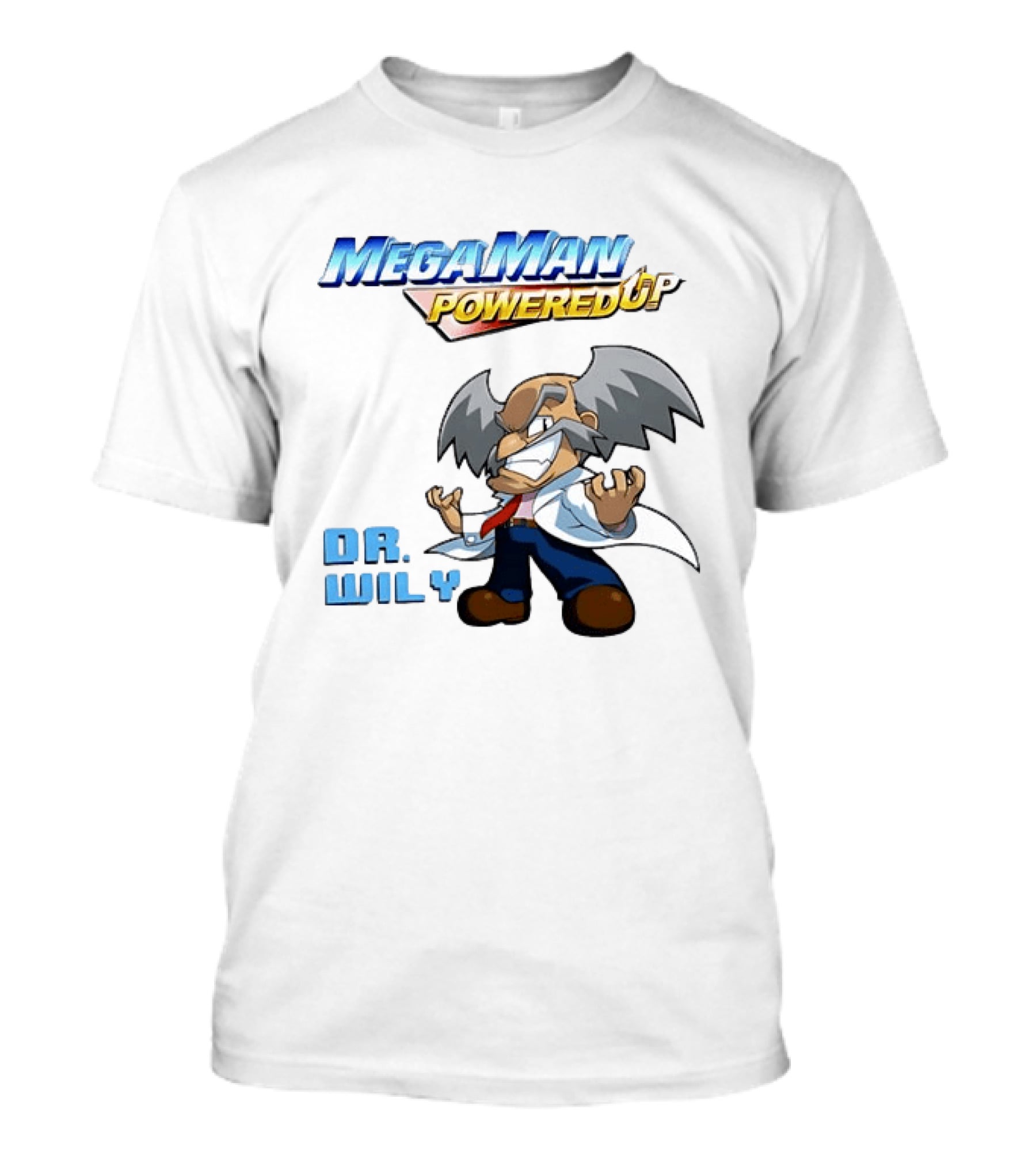 Mega Man Powered Up Dr Wily T-Shirt