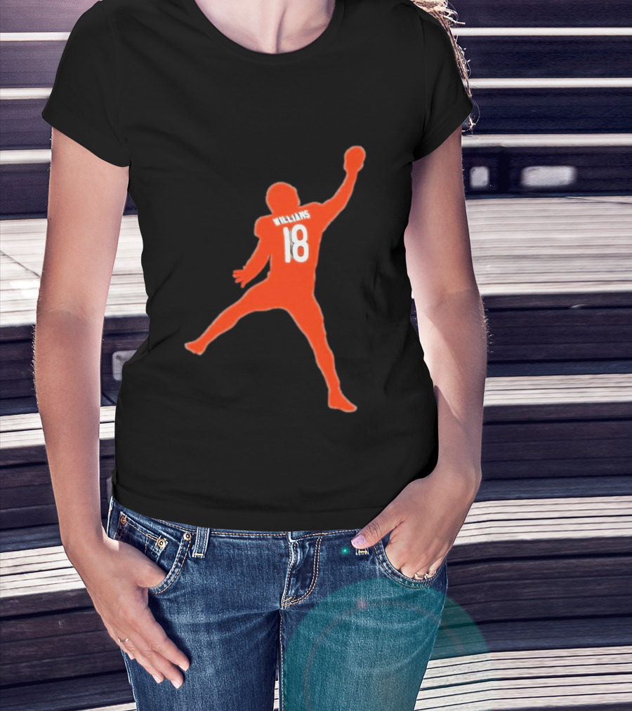 Chicago Bears Caleb Williams 18 Iceman Football Player T-Shirt
