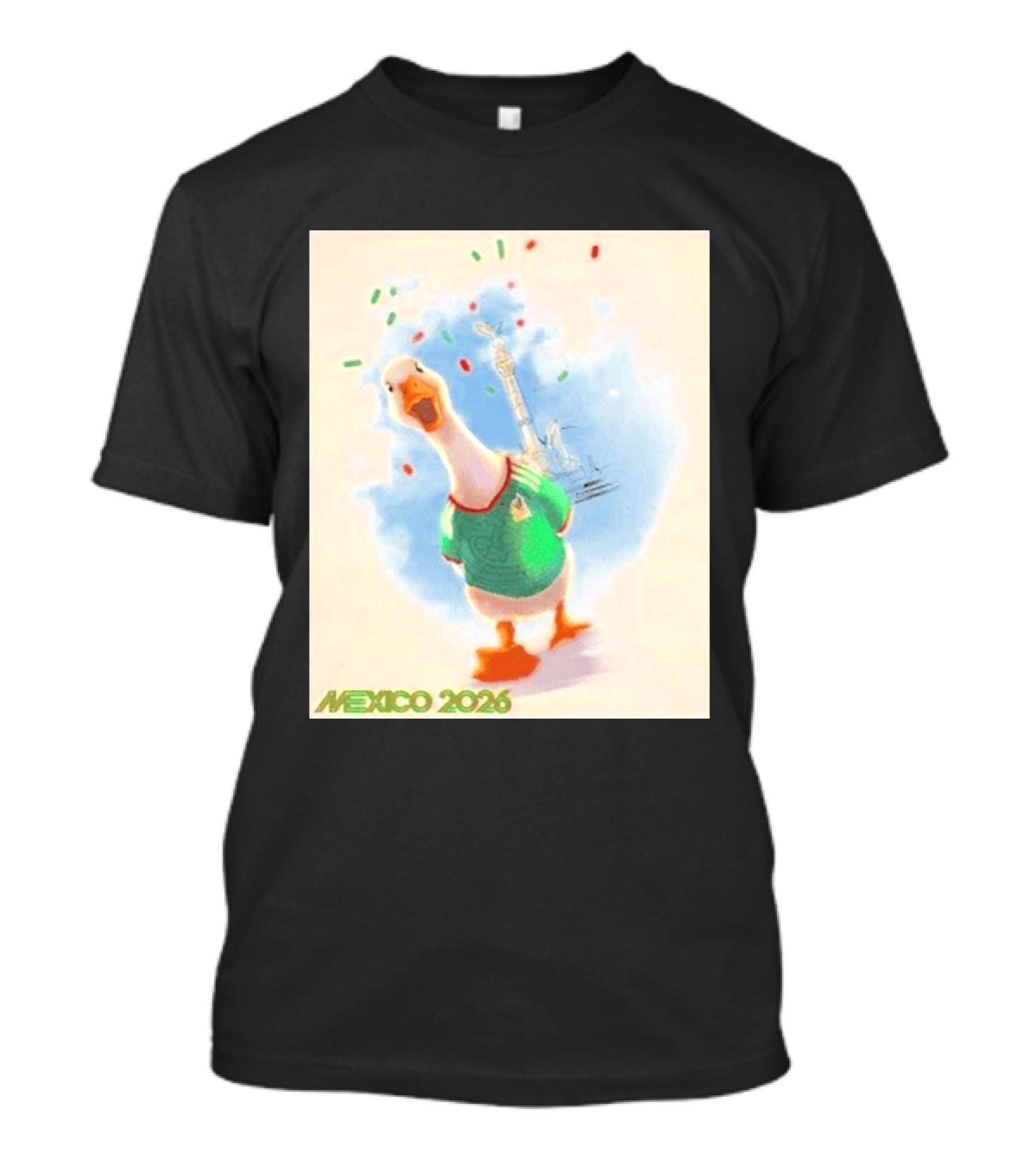 Goose Mexico Soccer Celebration 2026 T-Shirt