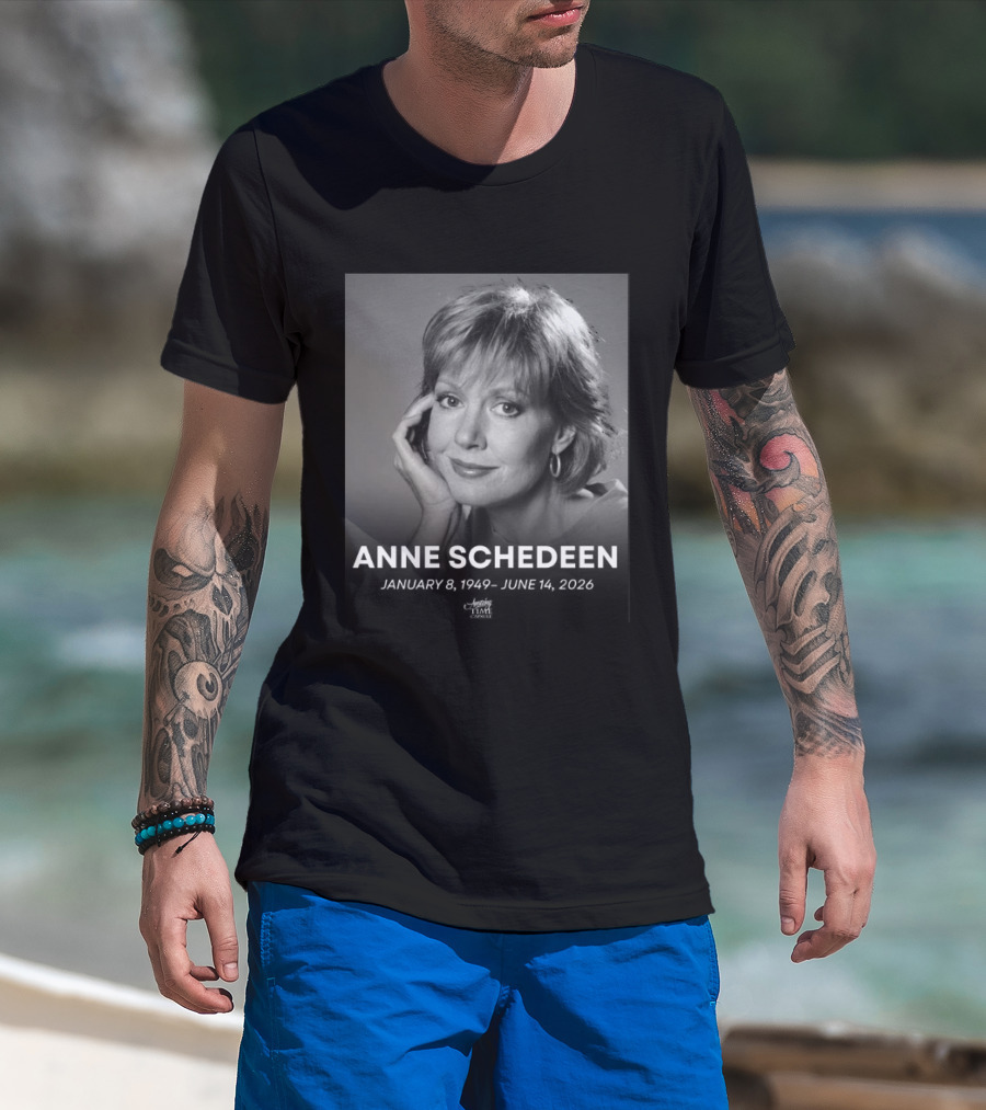 Anne Schedeen January 8 1949 June 14 2026 America Time Capsule T-Shirt