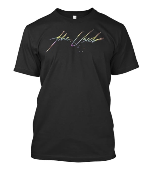 The Used Rainbow Pastel Band Name T-Shirt