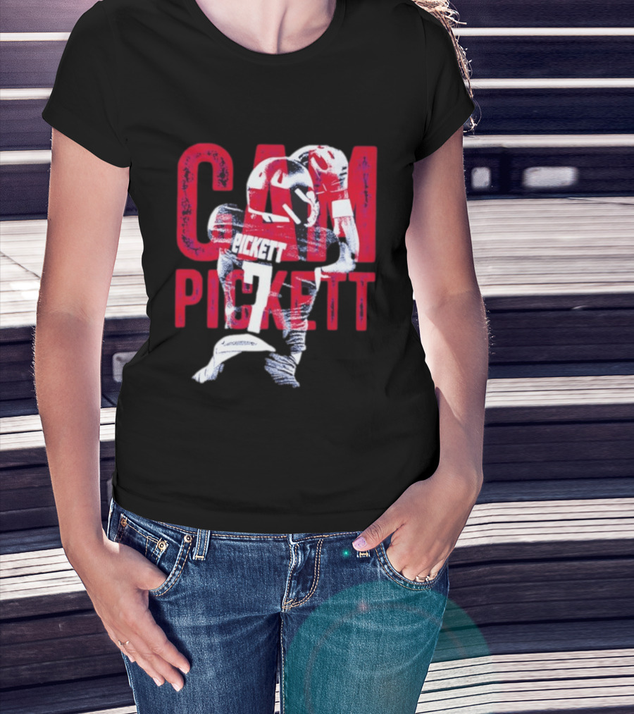 Kenny Pickett Pittsburgh Steelers Cam Pickett Number 7 T-Shirt