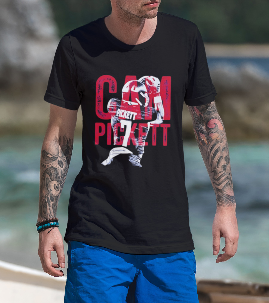 Kenny Pickett Pittsburgh Steelers Cam Pickett Number 7 T-Shirt
