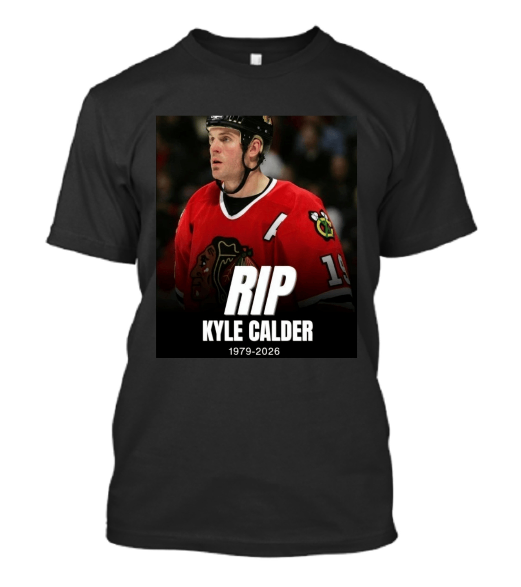 RIP Kyle Calder 1979 2026 Hockey T-Shirt