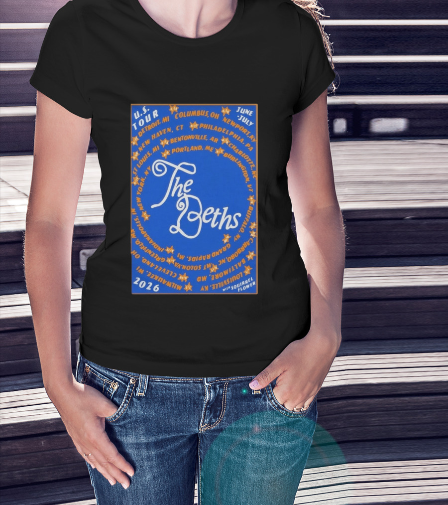 The Beths U.S. Tour 2026 New Haven St. Louis Philadelphia Providence T-Shirt