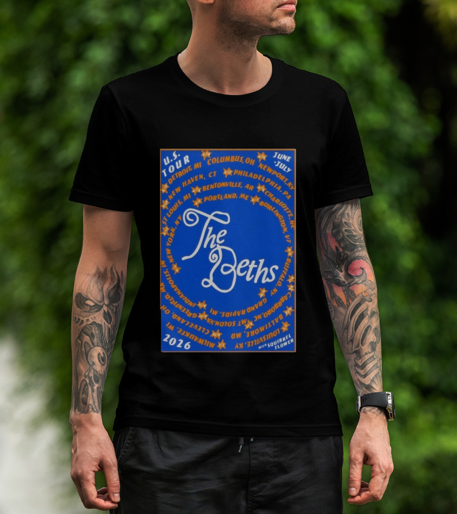 The Beths U.S. Tour 2026 New Haven St. Louis Philadelphia Providence T-Shirt