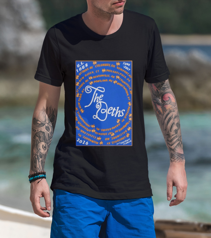 The Beths U.S. Tour 2026 New Haven St. Louis Philadelphia Providence T-Shirt