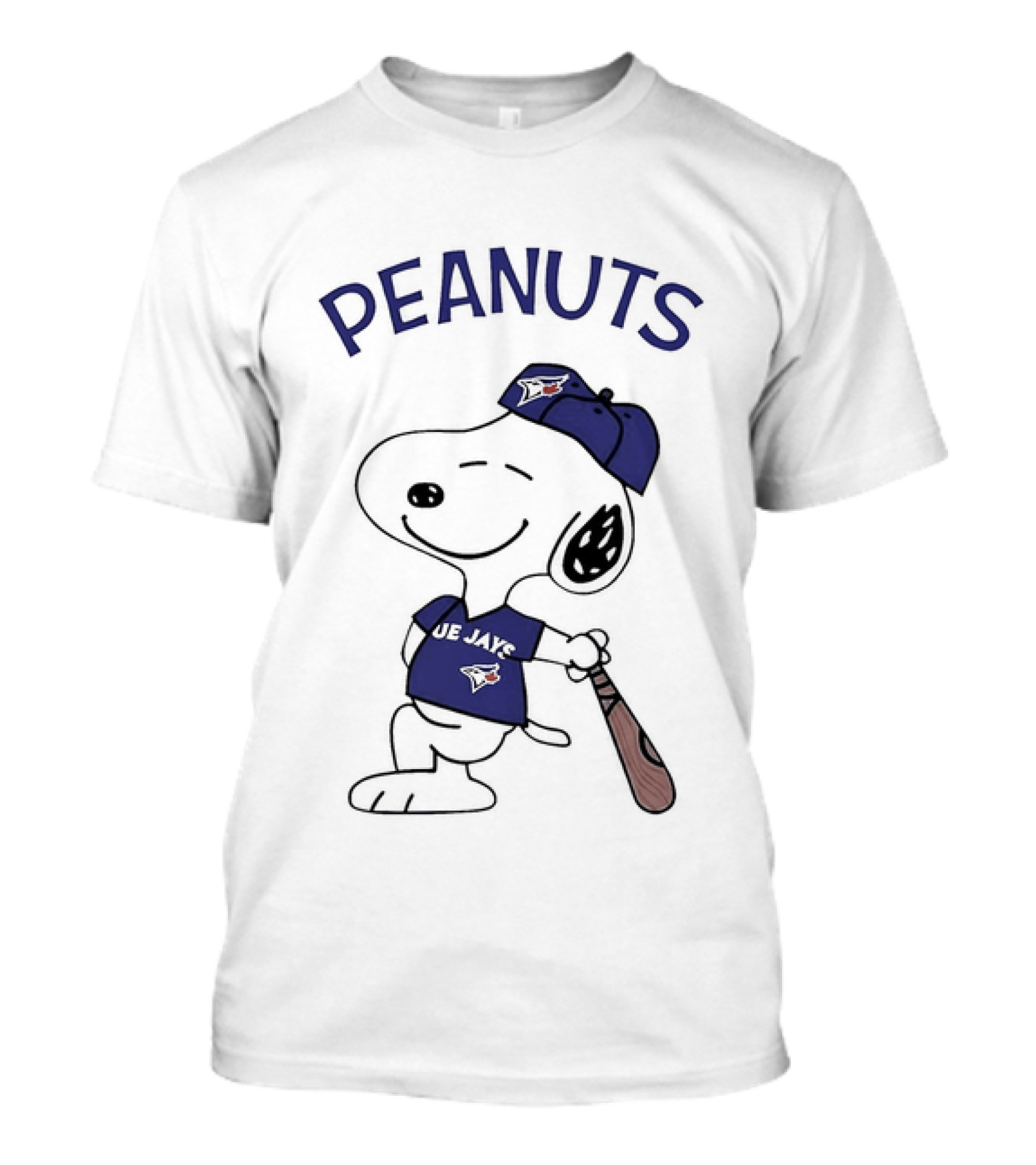 Toronto Blue Jays Peanuts Snoopy Baseball Fan T-Shirt