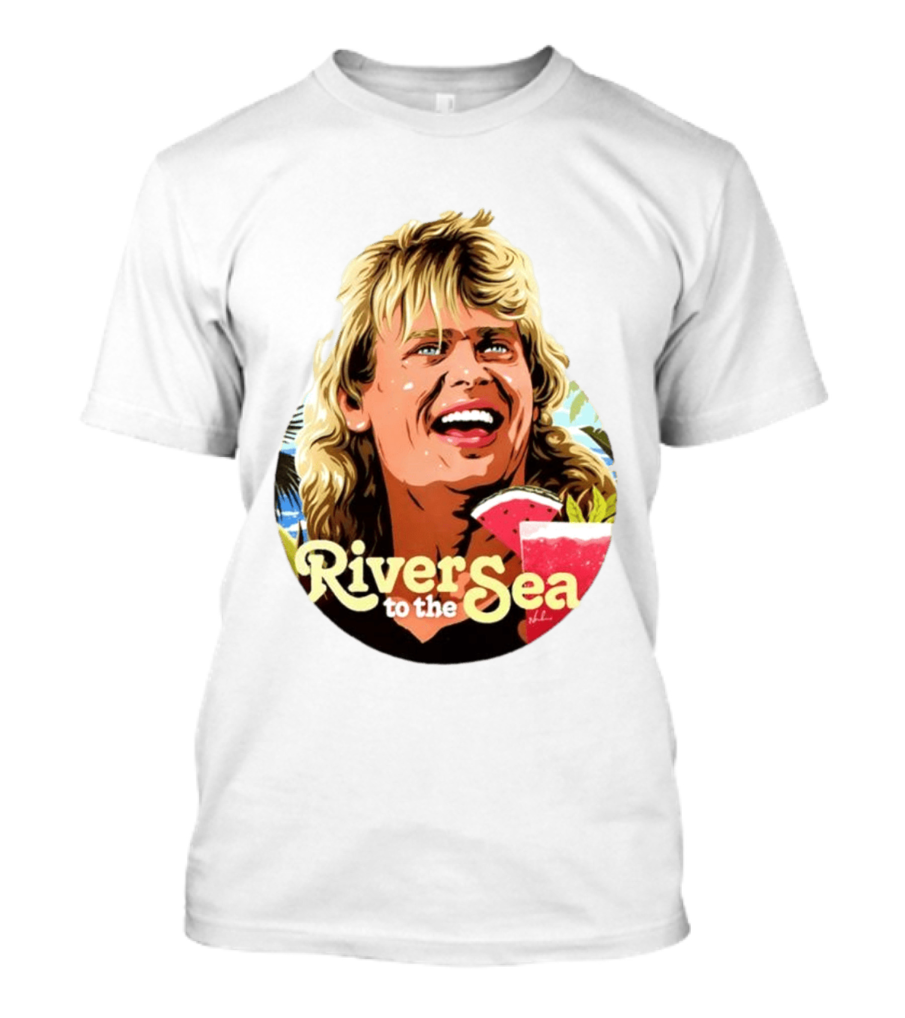 John Farnham River To The Sea Two Strong Hearts Summer Vibes T-Shirt