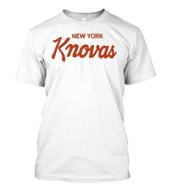 New York Knovas 2026 T-Shirt