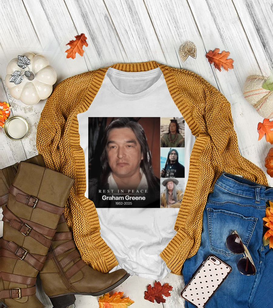 Rest in Peace Graham Greene 1952 2025 Memorial T-Shirt