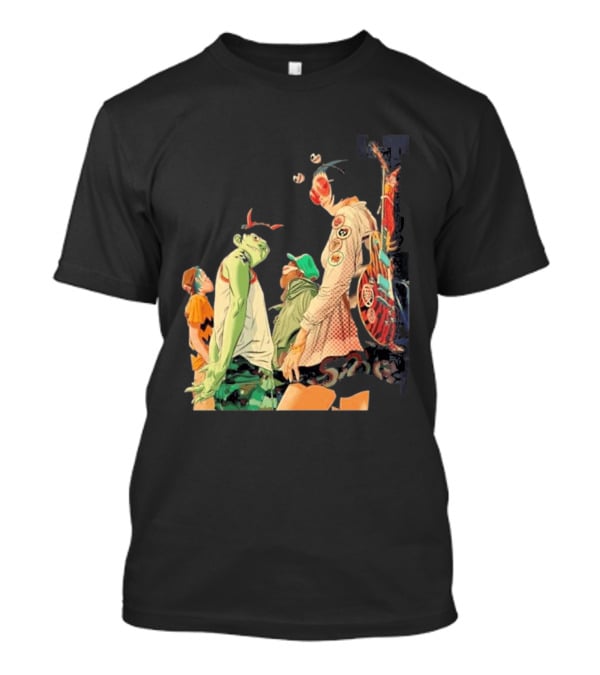 Gorillaz Jumbo Band Event Tottenham London 20 June 2026 T-Shirt
