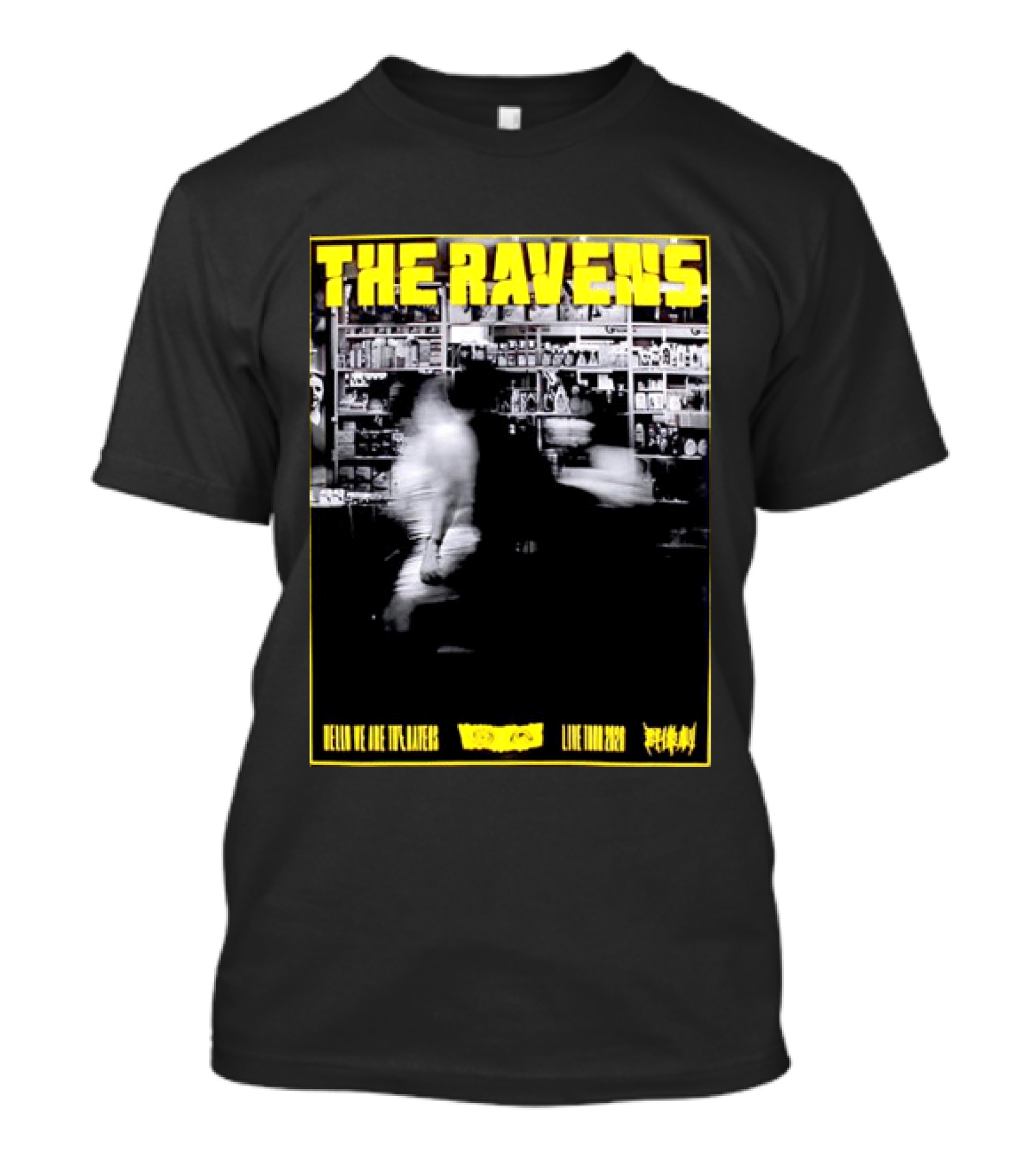 The Ravens Hello We Are The Ravens Voodoo Cat Live Tour 2026 T-Shirt