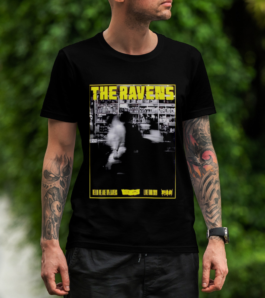 The Ravens Hello We Are The Ravens Voodoo Cat Live Tour 2026 T-Shirt
