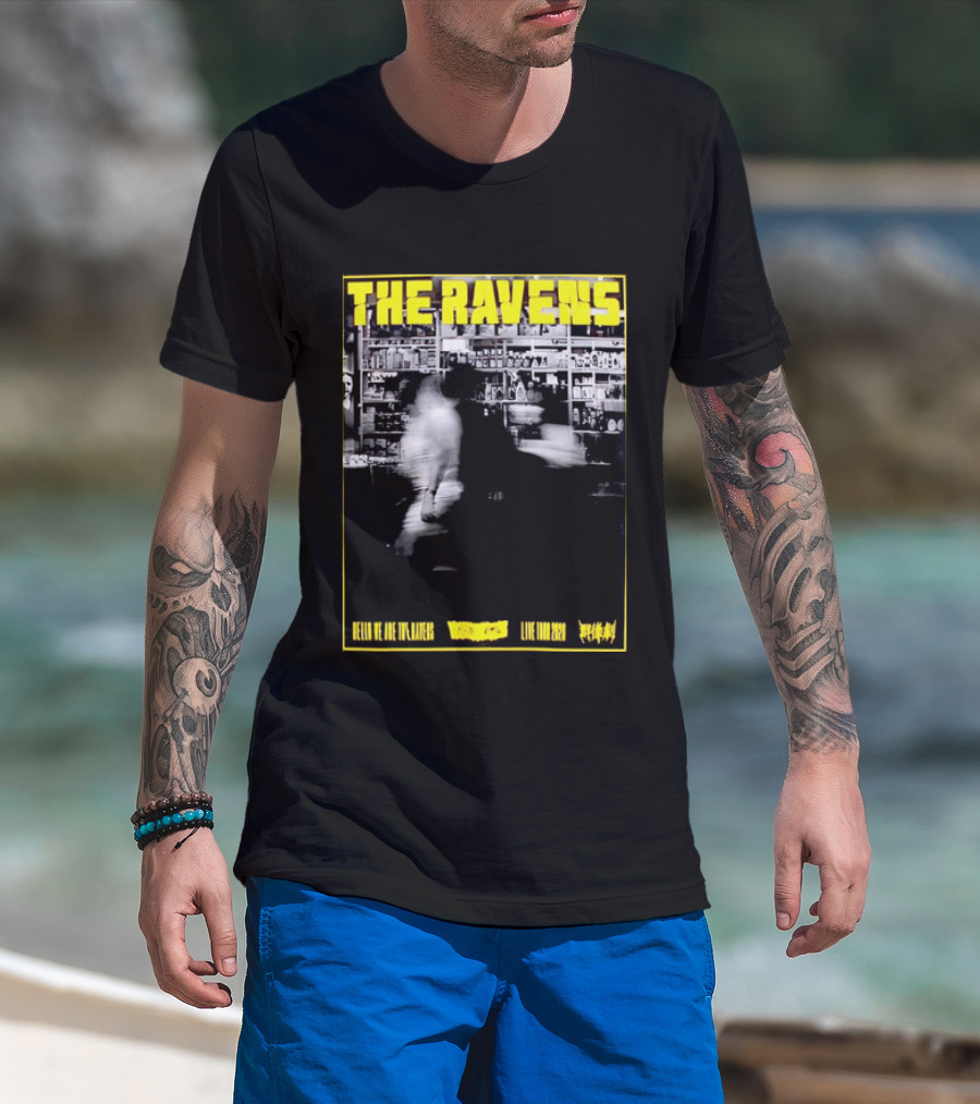 The Ravens Hello We Are The Ravens Voodoo Cat Live Tour 2026 T-Shirt