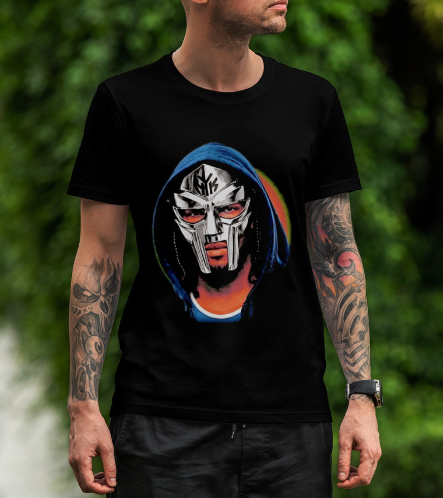 Jalen Brunson New York Knicks MF Doom Mask T-Shirt