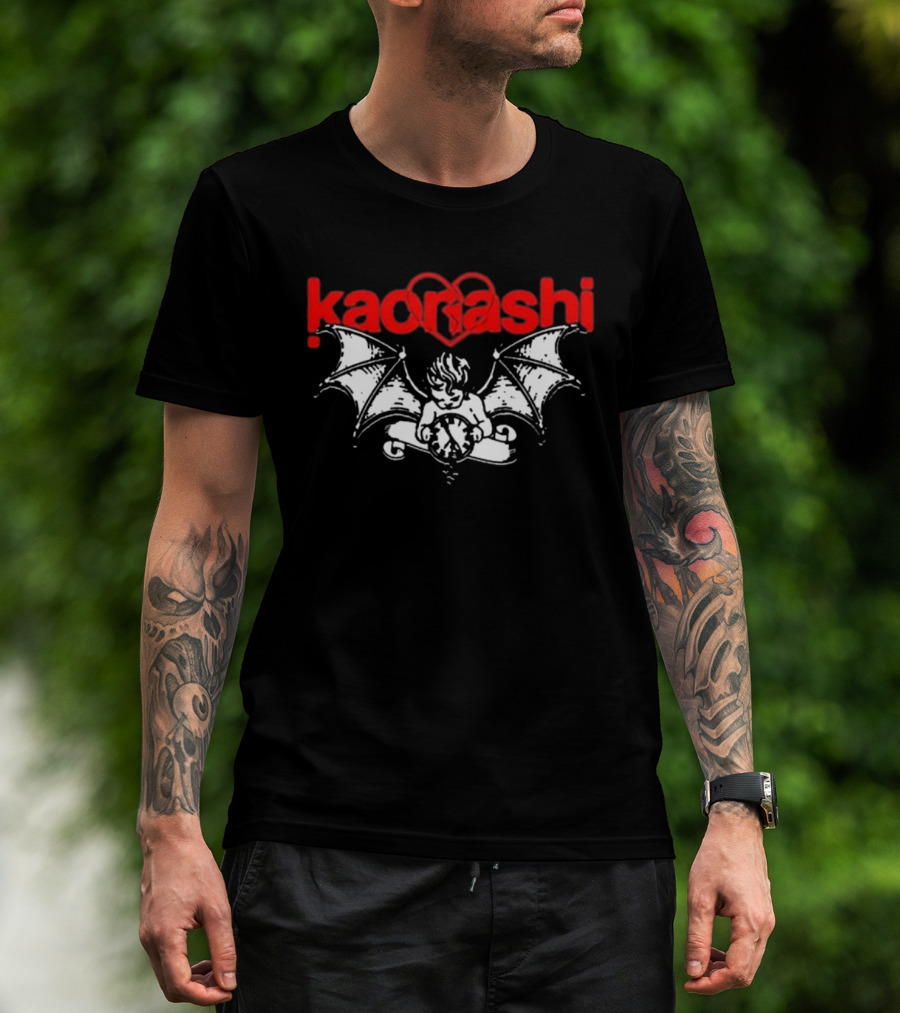 Kaonashi Heart Winged Baby T-Shirt