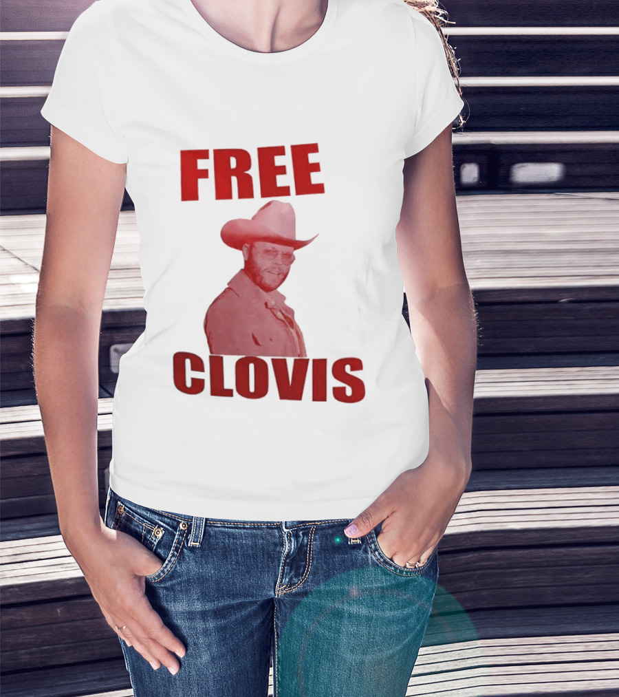 Charley Crockett Free Clovis Cowboy Style Texas Country Music T-Shirt