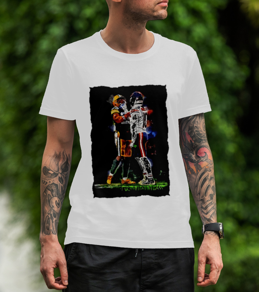 Chase Claypool Chicago Bears Green Bay Packers Rivalry Fuck That Team T-Shirt