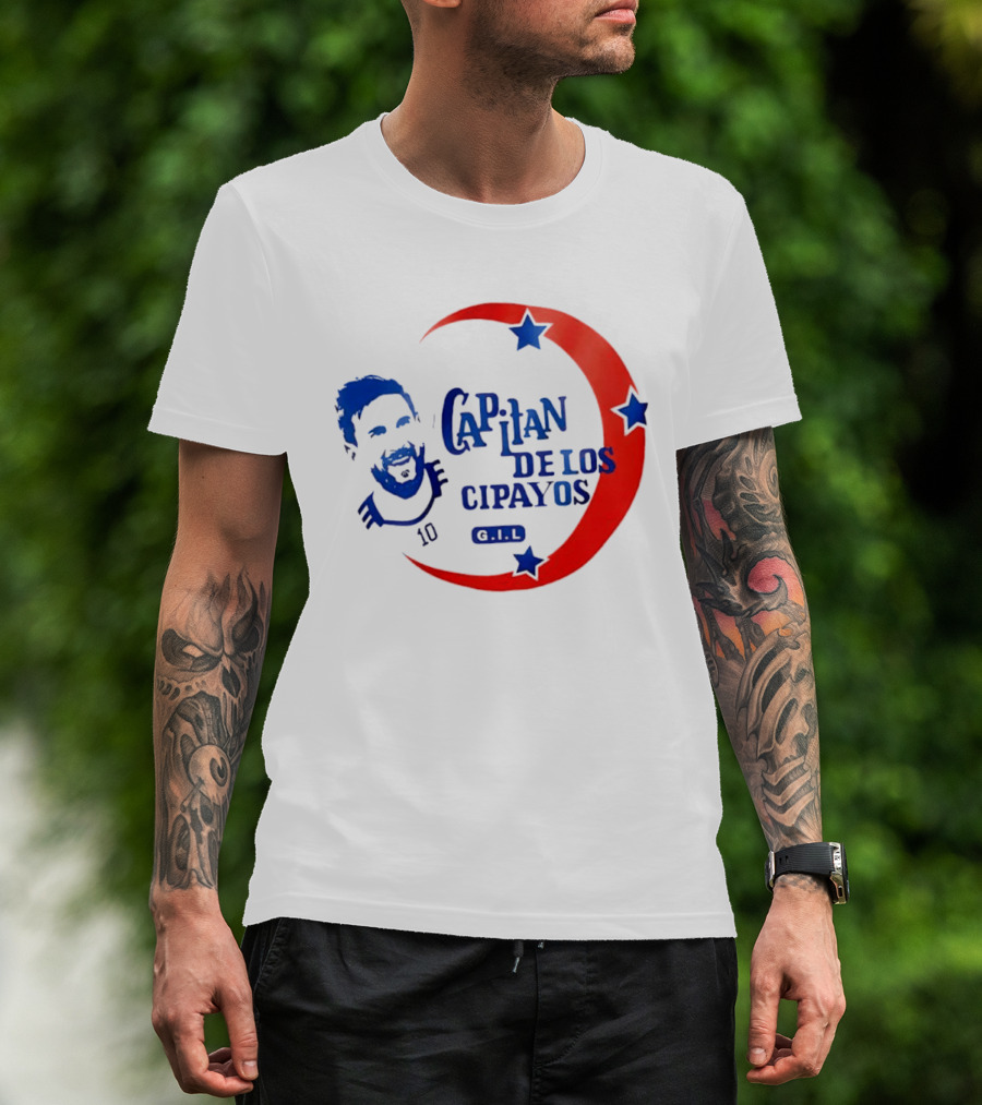 Capitan De Los Cipayos 10 Gelb T-Shirt