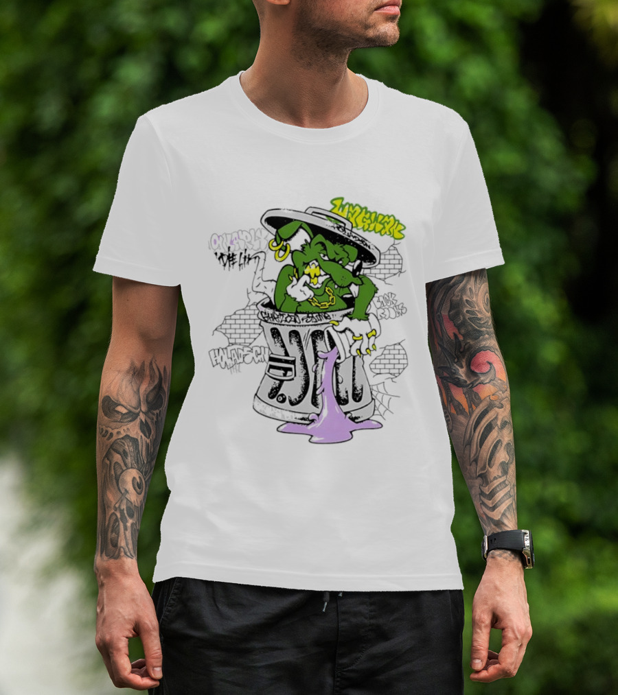 Escape Plan Ghetto Slime Rat Trash Can Die Lit Back Rooms Holadsch T-Shirt