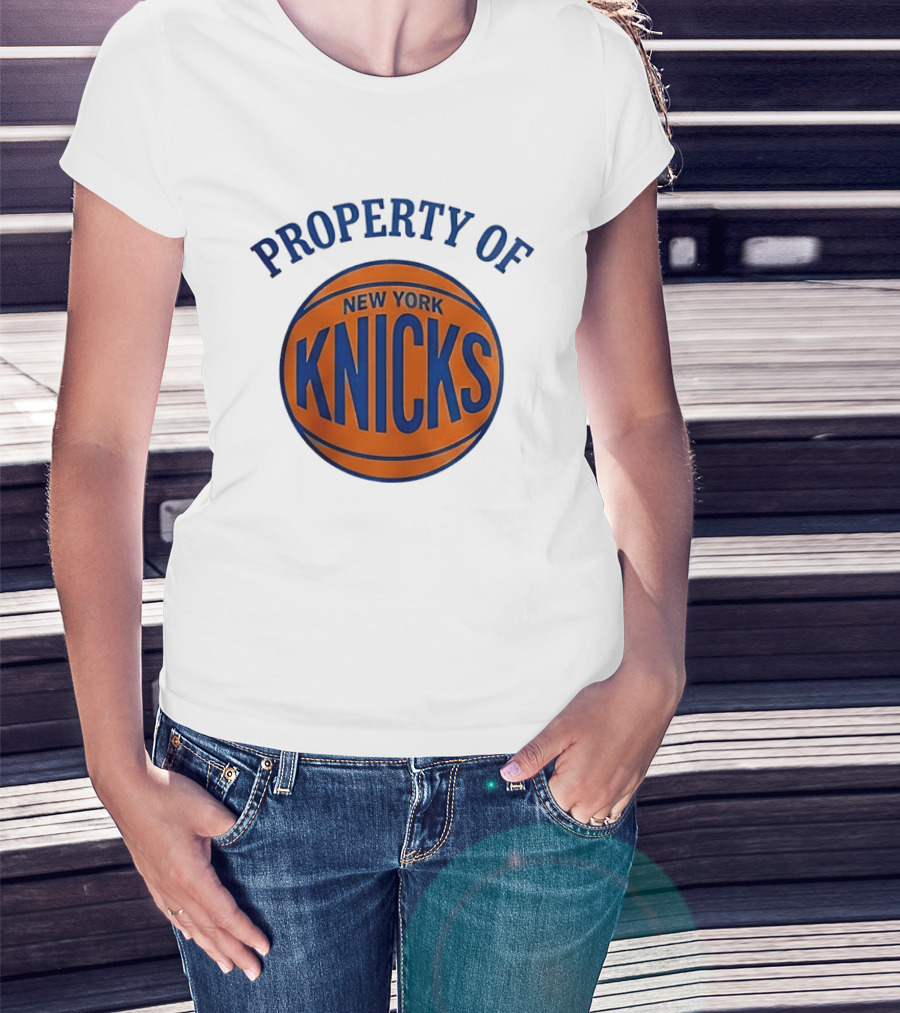 Property Of New York Knicks Basketball T-Shirt