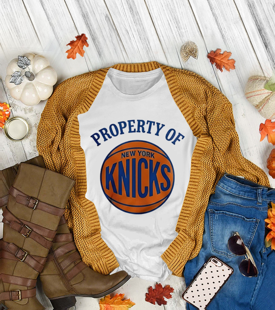 Property of New York Knicks Basketball T-Shirt