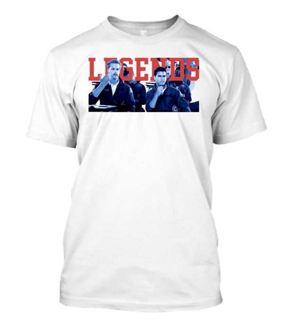Tom Cruise Val Kilmer Top Gun Legends T-Shirt
