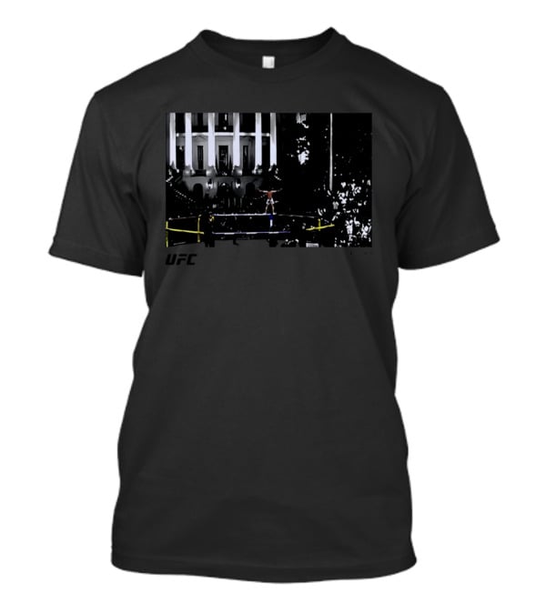 DEGO LOPES UFC Fighter On Octagon Fence In Front Of White House T-Shirt