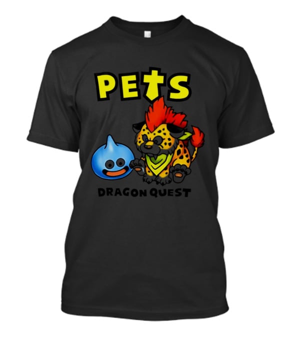 Dragon Quest Pets Slime And Great Sabrecat T-Shirt