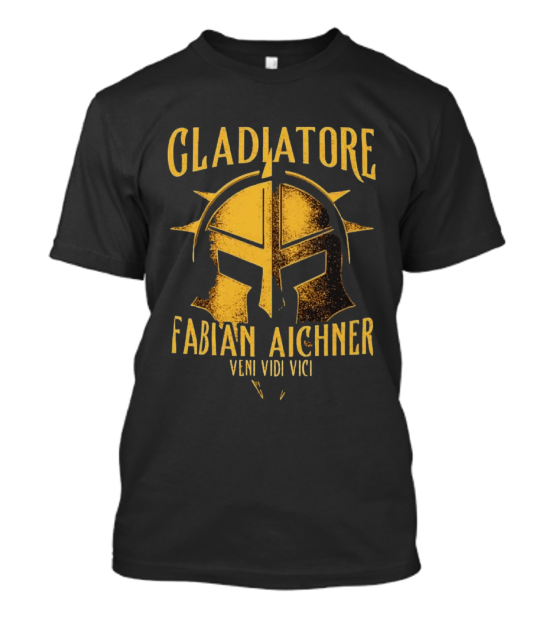 Gladiatore Fabian Aichner Veni Vidi Vici Wrestlers Helmet T-Shirt