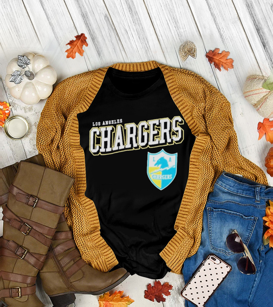 Los Angeles Chargers Training Camp Black Edition T-Shirt