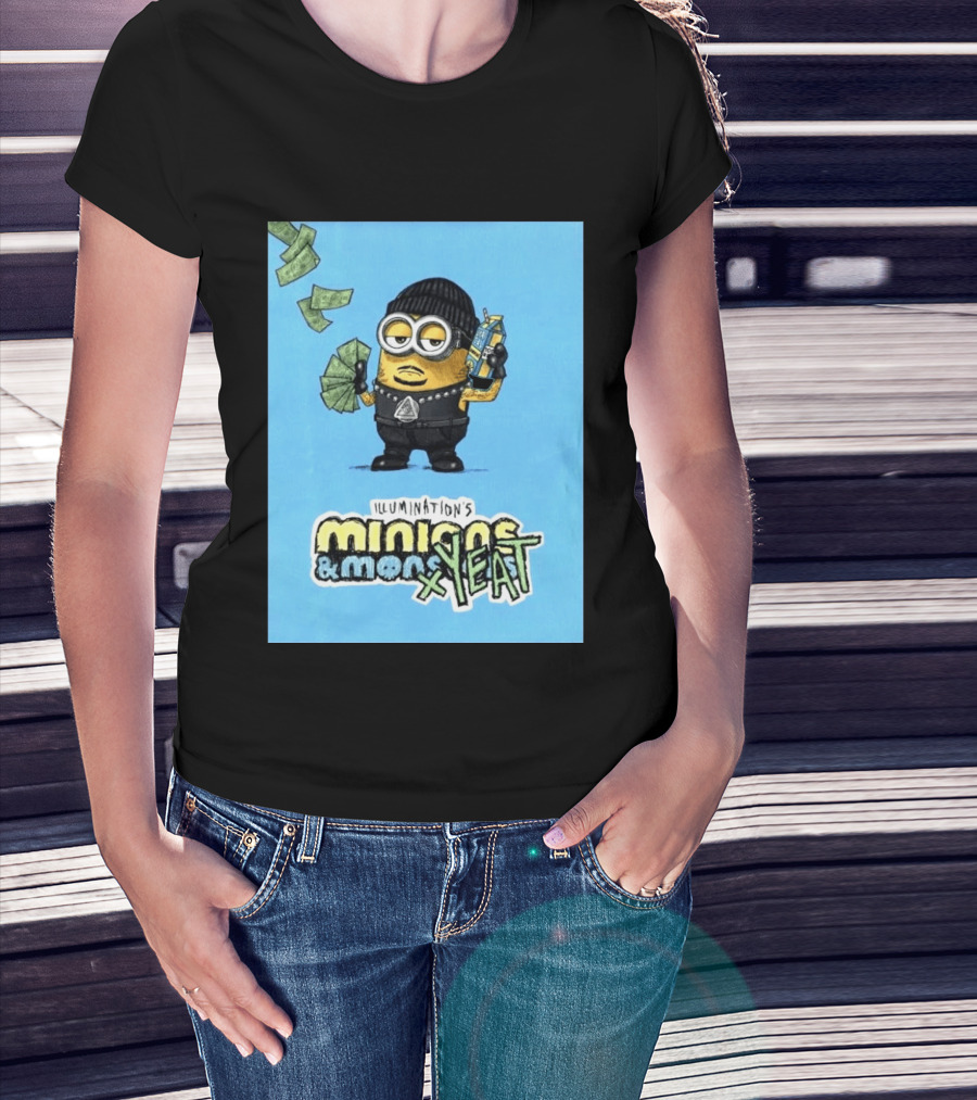 Illumination's Minions & Minions X Yeat Million Dollar Minion T-Shirt
