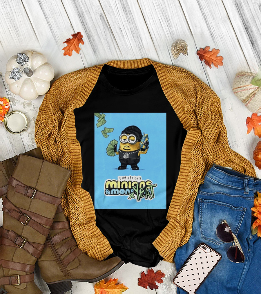 Illumination's Minions & Minions x Yeat Million Dollar Minion T-Shirt