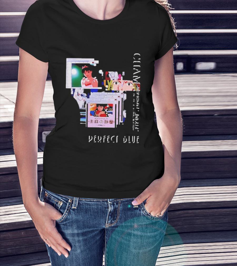 Mima Kirigoe Perfect Blue Welcome To Mima No Heya CHAM New Single T-Shirt