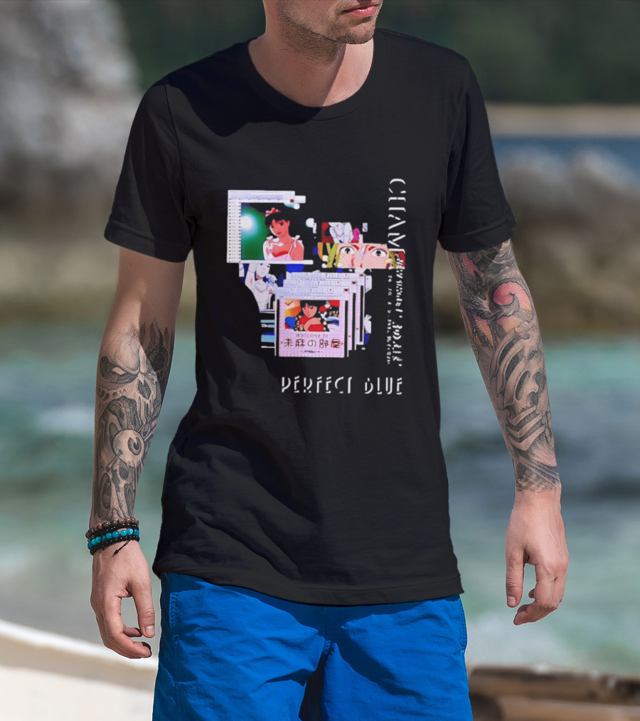 Mima Kirigoe Perfect Blue Welcome To Mima No Heya CHAM New Single T-Shirt