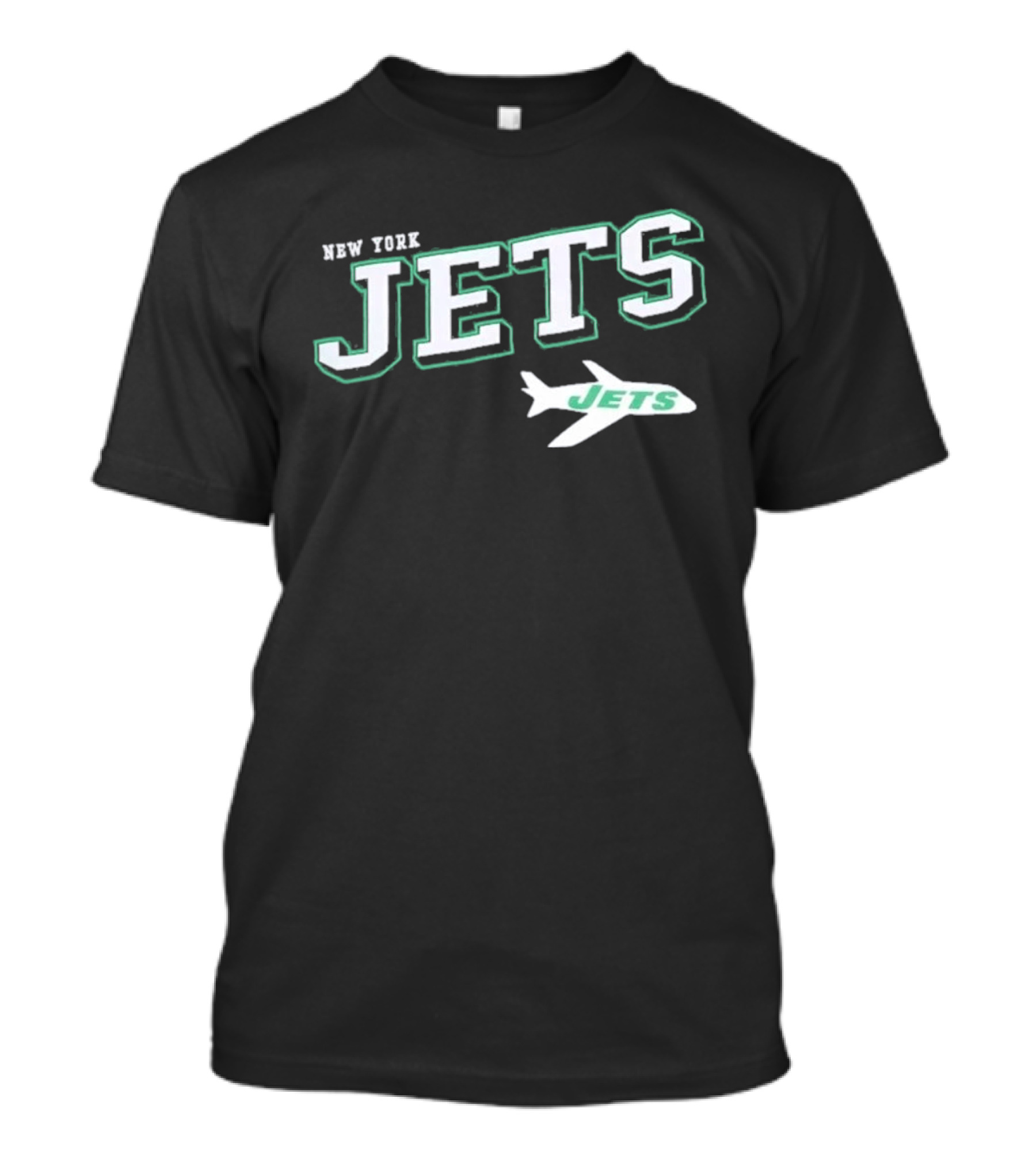 New York Jets Team Spirit Black T-Shirt