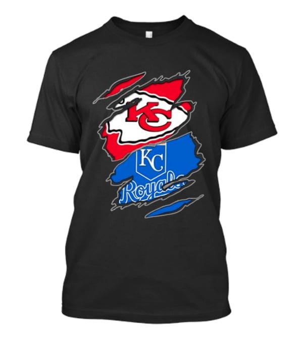 Kansas City Chiefs KC Kansas City Royals MLB Royals KC T-Shirt